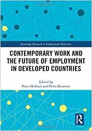 CONTEMPORARY WORK AND THE FUTURE OF EMPLOYMENT IN DEVELOP COUNTRIES