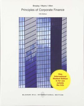 PRINCIPLES OF CORPORATE FINANCE. 12TH EDITION