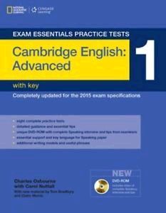 ESSENTIAL CAE TEST 1 + KEY + DVDR ADVANCED