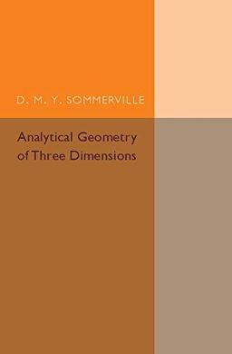 ANALYTICAL GEOMETRY OF THREE DIMENSIONS