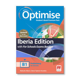 OPTIMISE B1 EXAM BKLT SB PREMIUM PK 2019