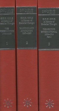 PALGRAVE: A HISTORY OF SOCIALIST THOUGHT (7 VOLS.)
