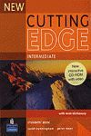 NEW CUTTING EDGE - INTERMEDIATE / STUDENT'S BOOK + CD-ROM