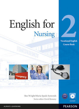 ENGLISH FOR NURSING - LEVEL 2 - COURSEBOOK AND CD-ROM PACK