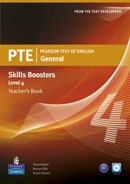 PEARSON TEST OF ENGLISH GENERAL SKILLS BOOSTER 4 - TEACHER'S BOOK AND CDPACK