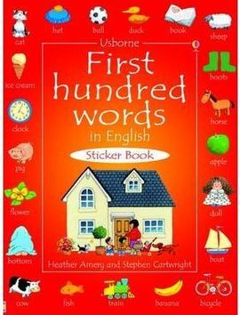 FIRST HUNDRED WORDS STICKERBOOK