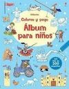 COLOREO Y PEGO. ÁLBUM PARA NIÑOS