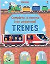 COMPLETA LA ESCENA ¡CON PEGATINAS! TRENES