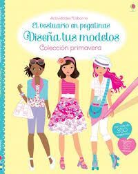 EL VESTUARIO EN PEGATINAS. DISEÑA TUS MODELOS, COLECCIÓN PRIMAVERA
