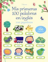MIS PRIMERAS 100 PALABRAS EN INGLÉS CON PEGATINAS