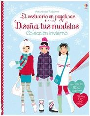 EL VESTUARIO EN PEGATINAS. DISEÑA TUS MODELOS - COLECCION INVIERNO