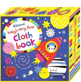BABIES VERY FIRST CLOTH BOOK (BLUE)