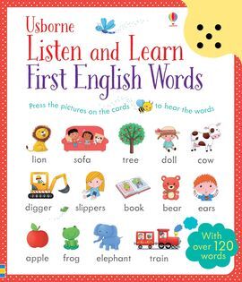 LISTEN AND LEARN. FIRST ENGLISH WORDS