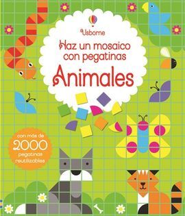 HAZ UN MOSAICO CON PEGATINAS. ANIMALES