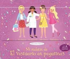 MI MALETIN DE VESTUARIO EN PEGATINAS (VIOLETA)