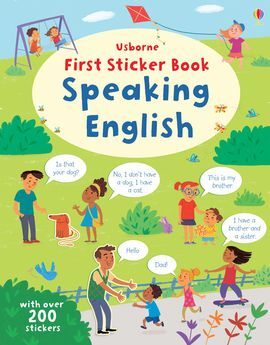 FIRST STICKER BOOK SPEAKING ENGLISH