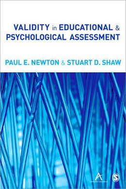 VALIDITY IN EDUCATIONAL AND PSYCHOLOGICAL ASSESSMENT