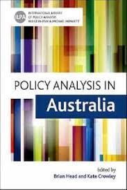 POLICY ANALYSIS IN AUSTRALIA