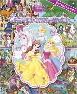 LOOK AND FIND CASCADE. PRINCESAS ESTABLOS ENCANTADOS
