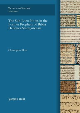 THE SUB-LOCO NOTES IN THE FORMER PROPHETS OF BIBLIA HEBRAICA STUTTGARTENSIA