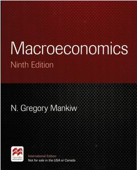 MACROECONOMICS INTERNATIONAL EDITION 2016 PAPERBACK