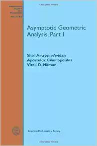 ASYMPTOTIC GEOMETRIC ANALYSIS: PART I