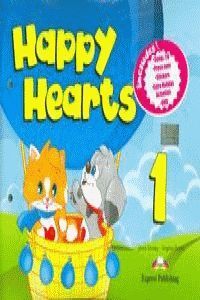 HAPPY HEARTS 1 (4 AÑOS) - PUPILS PACK