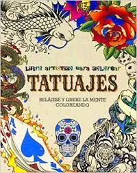 TATUAJES - LIBRO PARA COLOREAR
