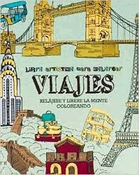 VIAJES - LIBRO ARTISTICO PARA COLOREAR