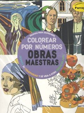 COLOREAR POR NUMEROS. OBRAS MAESTRAS