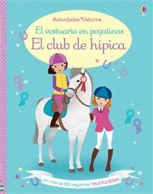 EL CLUB DE HIPICA. EL VESTUARIO EN PEGATINAS