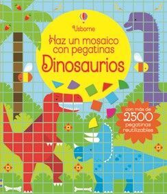 HAZ UN MOSAICO CON PEGATINAS. DINOSAURIOS