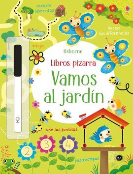 VAMOS AL JARDIN. LIBRO PIZARRA