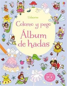 COLOREO Y PEGO. ÁLBUM DE HADAS