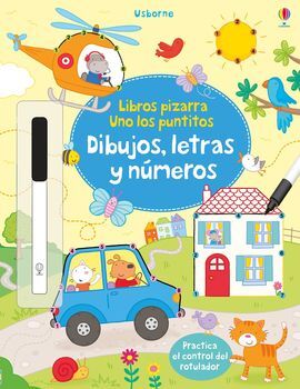 LIBRO PIZARRA. DIBUJOS, LETRAS Y NÚMERO S