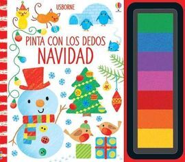 PINTA CON LOS DEDOS. NAVIDAD