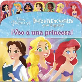 BUSCA Y ENCUENTRA CON TAPITAS. ¡VEO UNA PRINCESA!