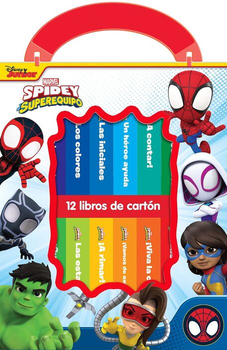 MI PRIMERA LIBRERIA SPIDEY Y SU SUPEREQUIPO.(12 LI