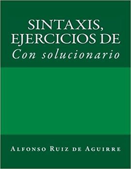SINTAXIS EJERCICIOS DE