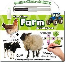 WIPE CLEAN LETTERS ACTIVITY BOOK