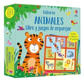 ANIMALES LIBRO Y JUEGO EMPAREJAR