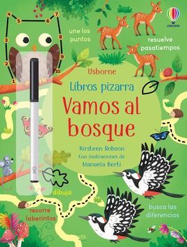 VAMOS AL BOSQUE LIBROS PIZARRA ACTIVIDAD