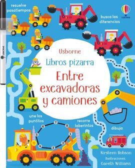 ENTRE EXCAVADORAS Y CAMIONES