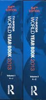 THE EUROPA WORLD YEAR BOOK 2013 (SET 2 VOLS.)