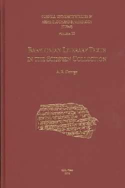 BABYLONIAN LITERARY TEXTS IN THE SCHOYEN COLLECTION