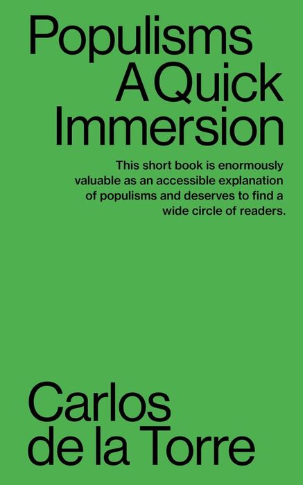 POPULISMS. A QUICK IMMERSION