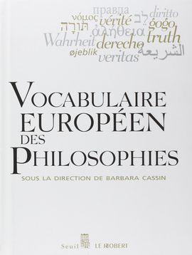 VOCABULAIRE EUROPÉEN DES PHILOSOPHIES