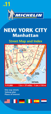 PLANO PLEGADO NEW YORK CITY; MANHATTAN