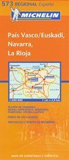 MAPA REGIONAL PAÍS VASCO/EUSKADI, NAVARRA, LA RIOJA
