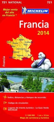 MAPA NATIONAL FRANCIA